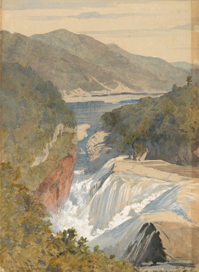 Te Reinga, Falls of the Wairoa, Hawkes Bay by J. C. Richmond